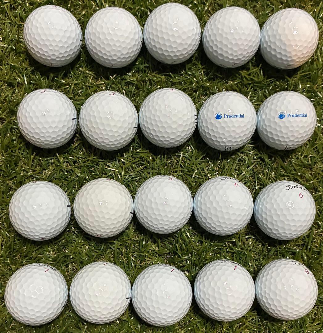 値下げ！655★S・特ABランク★タイトリスト ProV1x 2025年　20球