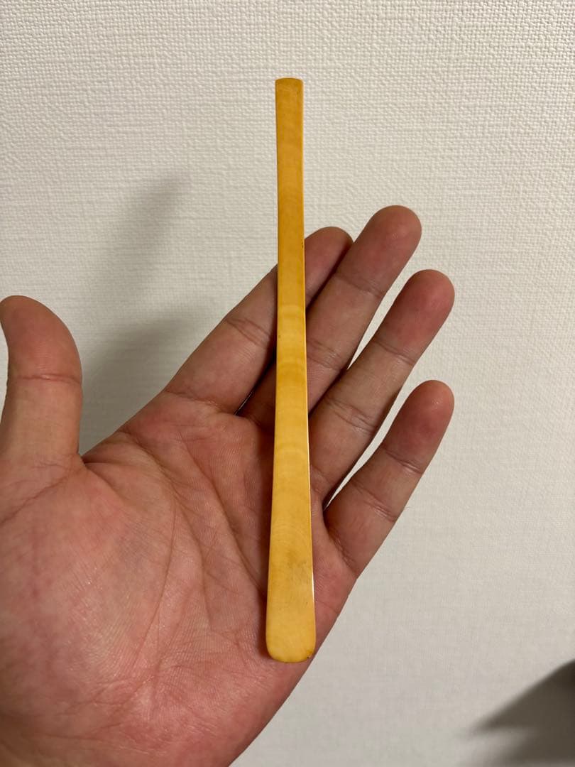 極上材茶杓 2本セット 天然材料 時代物 茶道具 鉄瓶