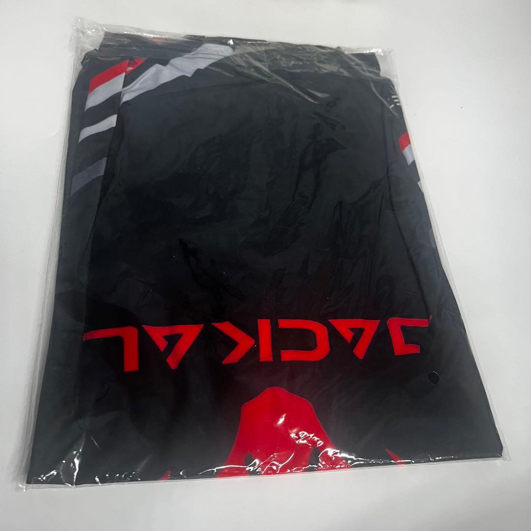 モーティブ ジャッカルデザイン　ボウリングウェア　レッド　日本サイズL相当