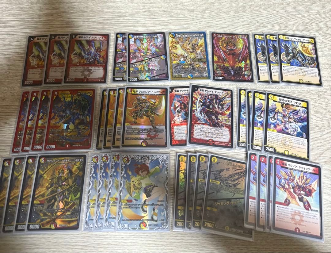 即日発送]デュエルマスターズ　引退品　デッキ　パーツまとめ売り