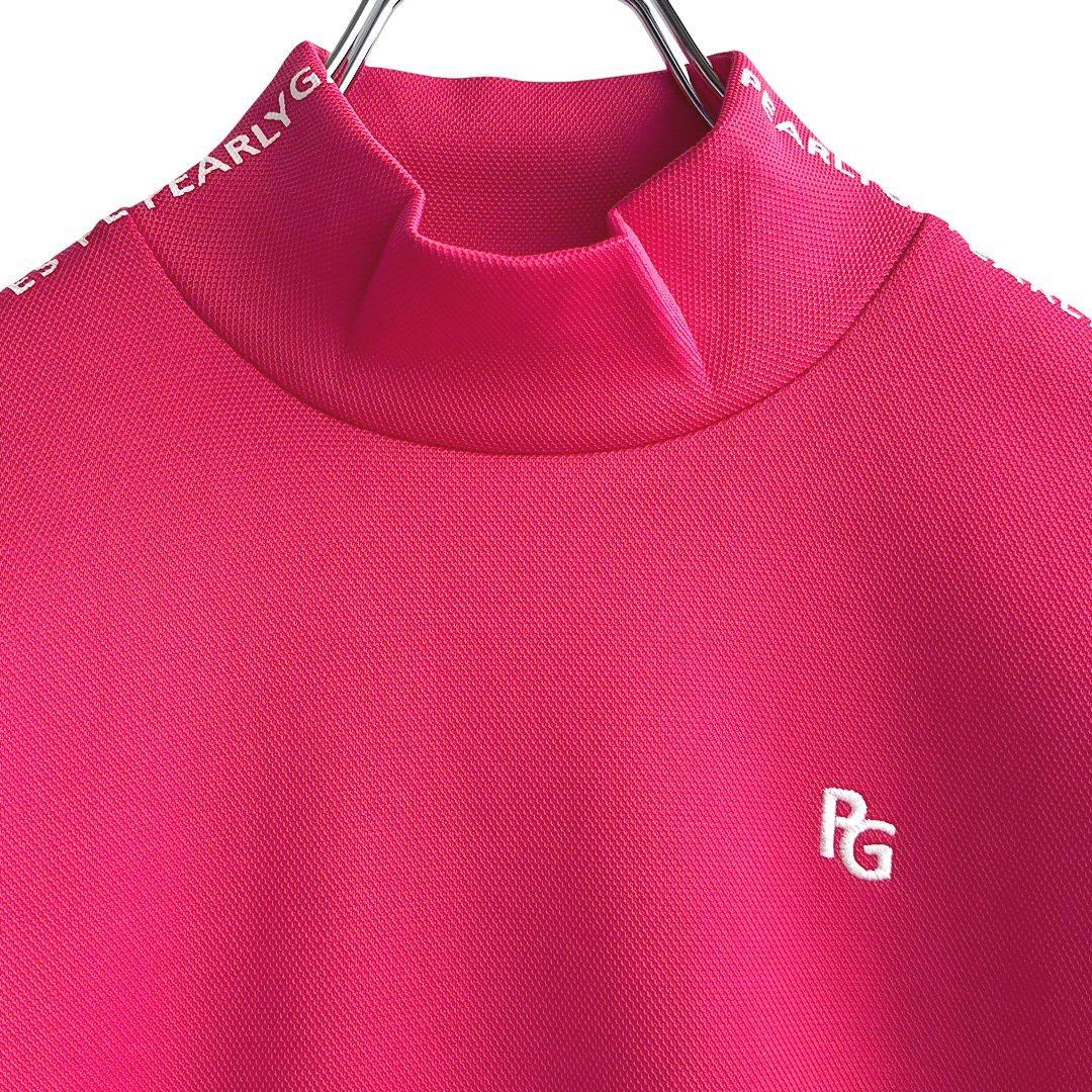 459 パーリーゲイツ 長袖モックネック ピンク 日本製 レディース 1 M