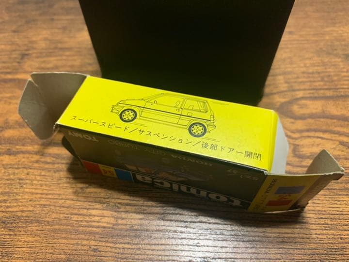 トミカ　ホンダ　シティ　ターボ　日本製