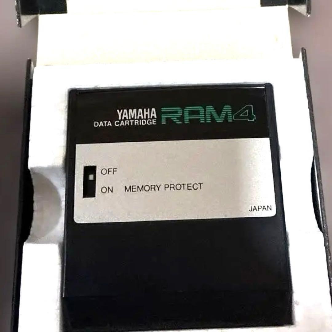 YAMAHA RAM4 カートリッジ４DX-7Ⅱ等箱有り