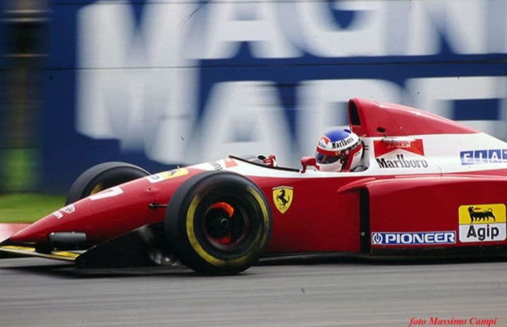 ミニチャンプス 1/18 F1 フェラーリ F93A J.アレジ