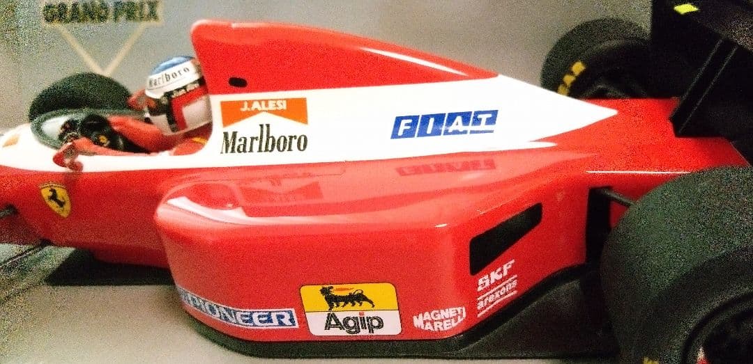 ミニチャンプス 1/18 F1 フェラーリ F93A J.アレジ