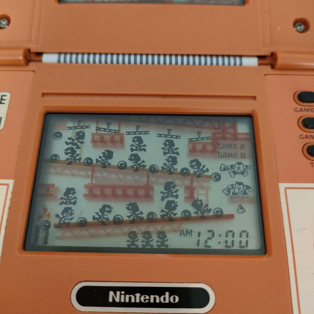 ゲームアンドウォッチドンキーコング任天堂Nintendoニンテンドー　メンテ済み