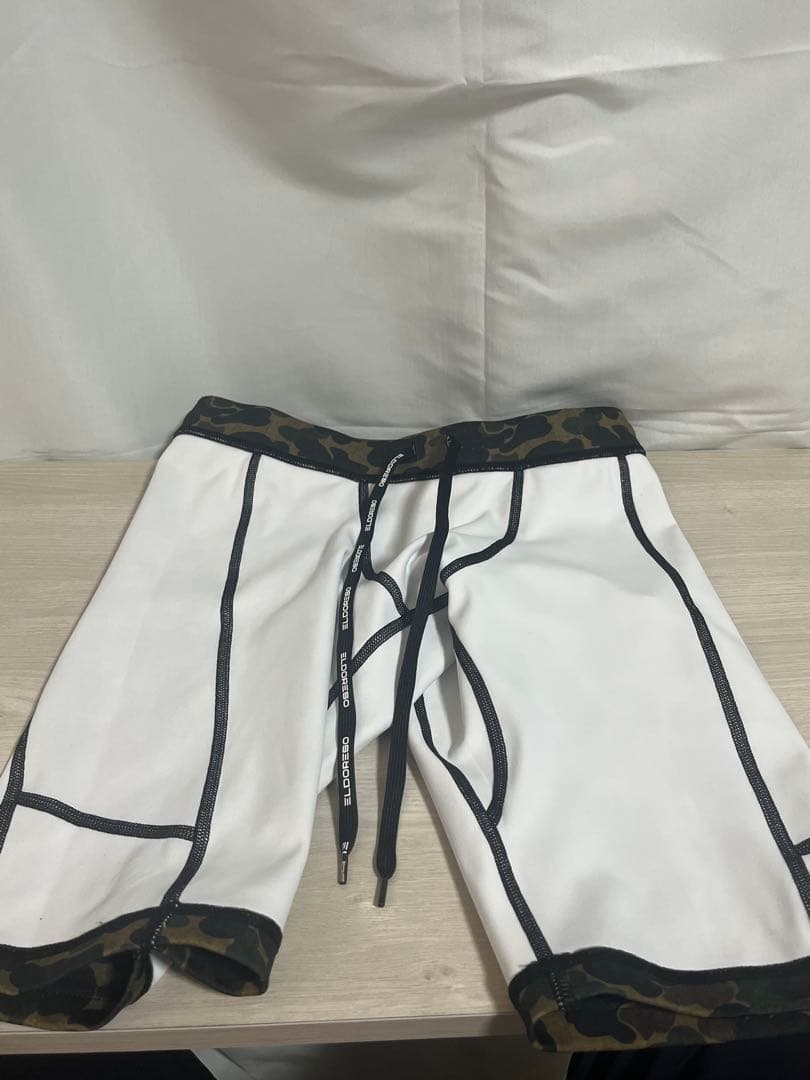 エルドレッソ Ikangga Pants 迷彩 ハーフタイツ M ランニング