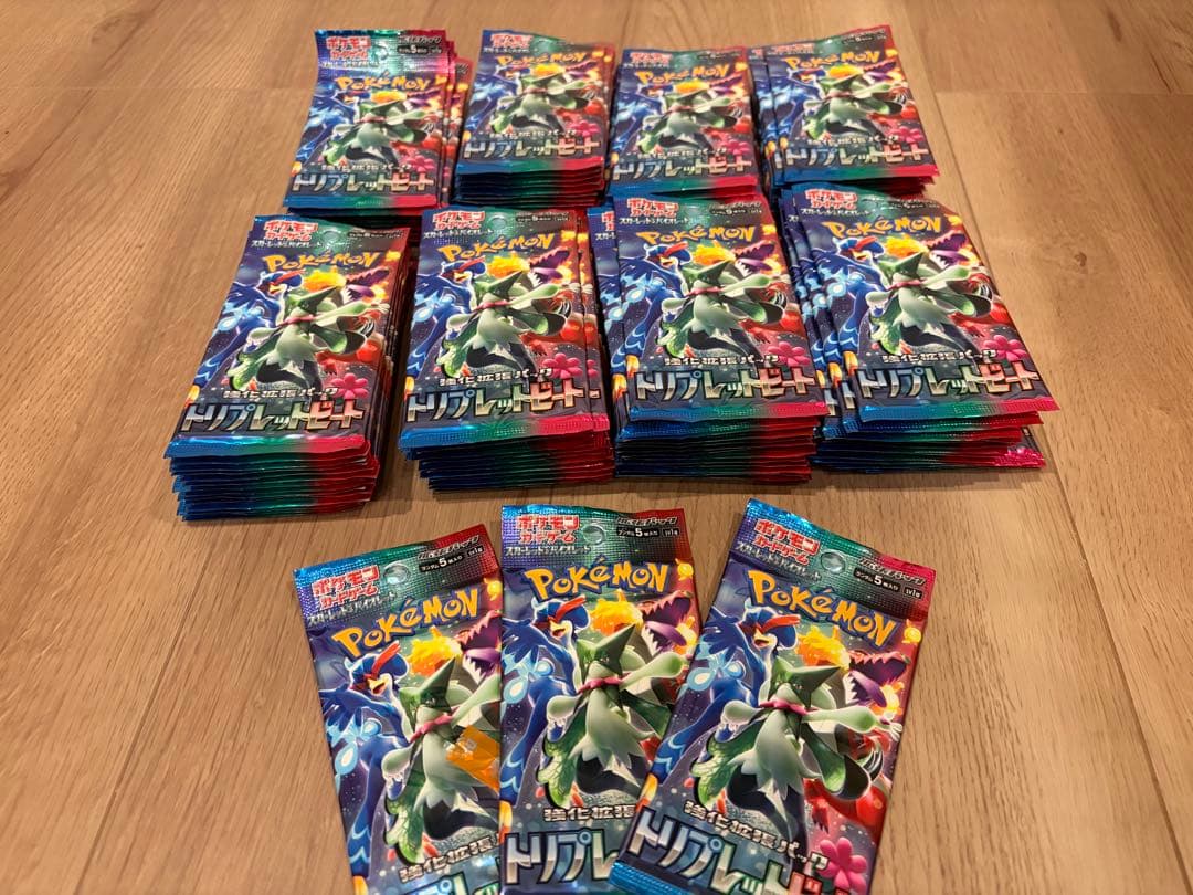 ※朱音※①②ポケモンカードセット　未開封パック 282パック※サーチ済