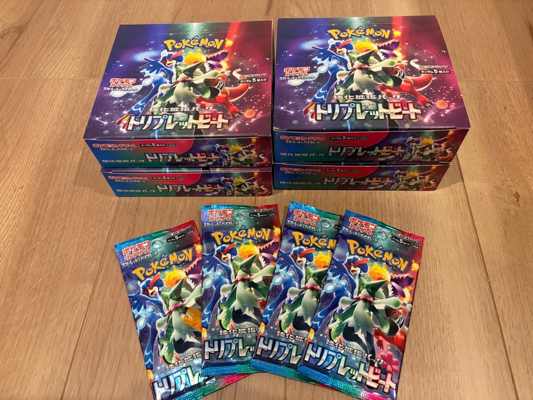 ※朱音※①②ポケモンカードセット　未開封パック 282パック※サーチ済