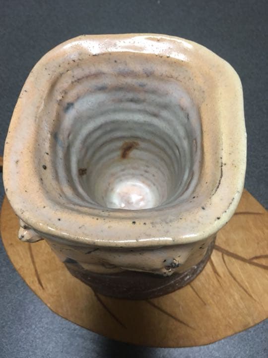 萩焼作家 永地博正作 花瓶 お値下げしました。