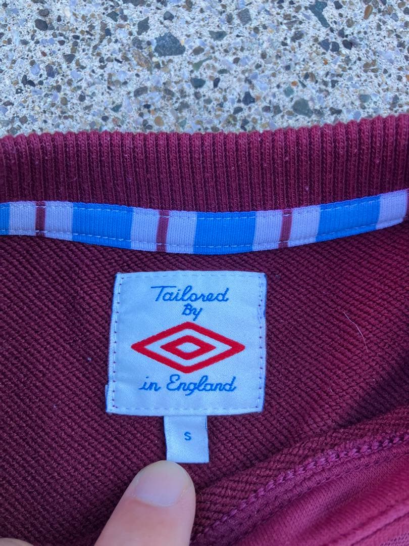 【希少】UMBRO×マンチェスターシティ/スウェット/ドリルトップ M