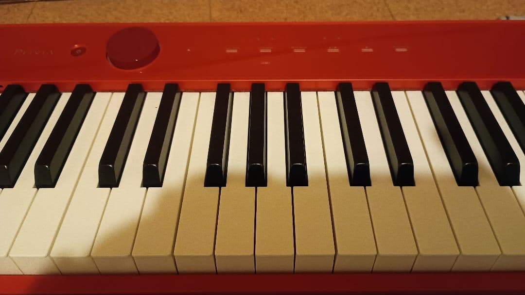 [訳あり]CASIO「Privia」88鍵電子ピアノ PX-S1100 レッド