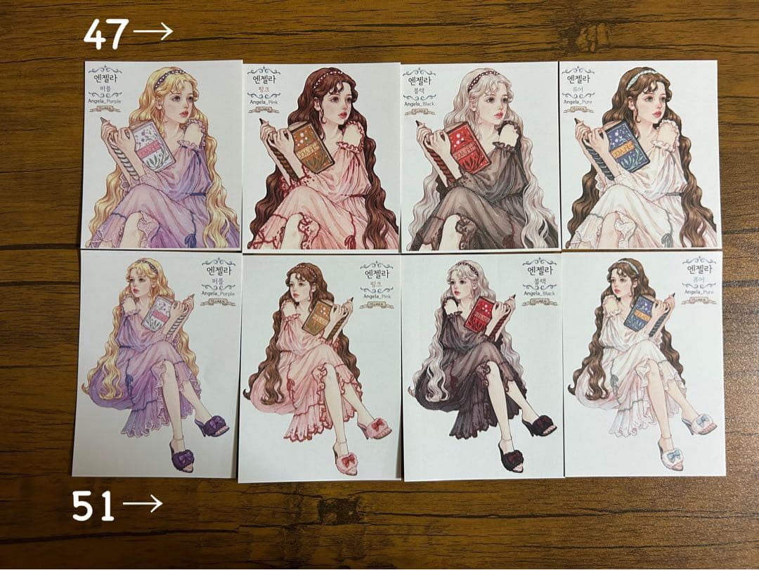 人物ステッカー　hwara様