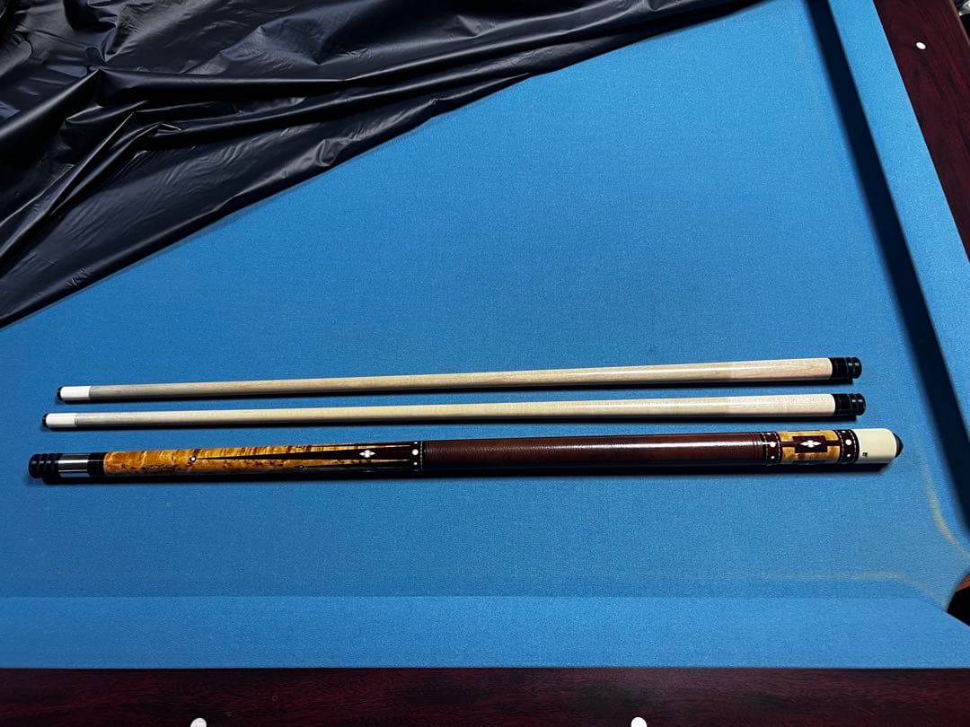 ビリヤードキュー Gina スネークウッド8剣