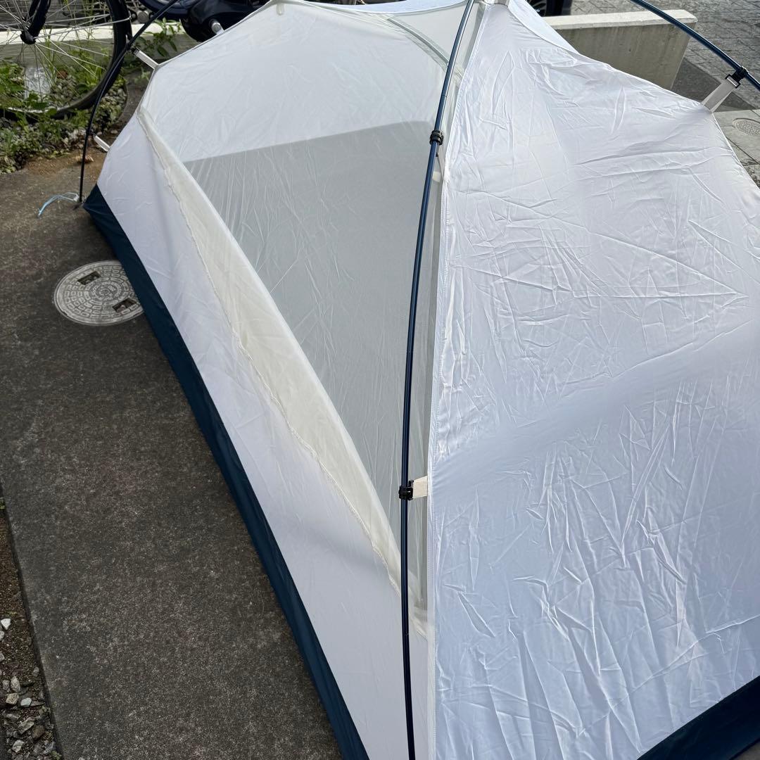 美品モンベル　クロノスドーム2 ブルー山岳テント軽量コンパクト