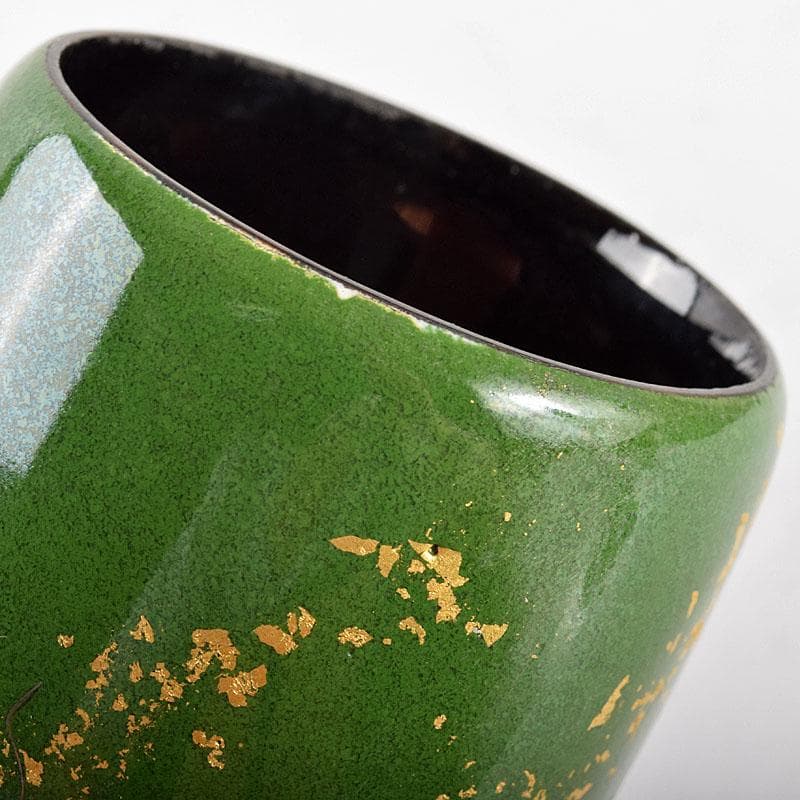 伝統工芸　小幡武代作　有線七宝　蓋置　共箱　V　R4730