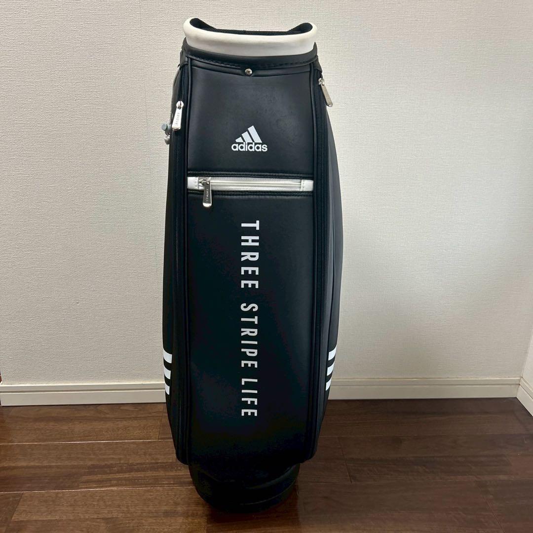 【ざっき】adidas レディースゴルフキャディーバッグ