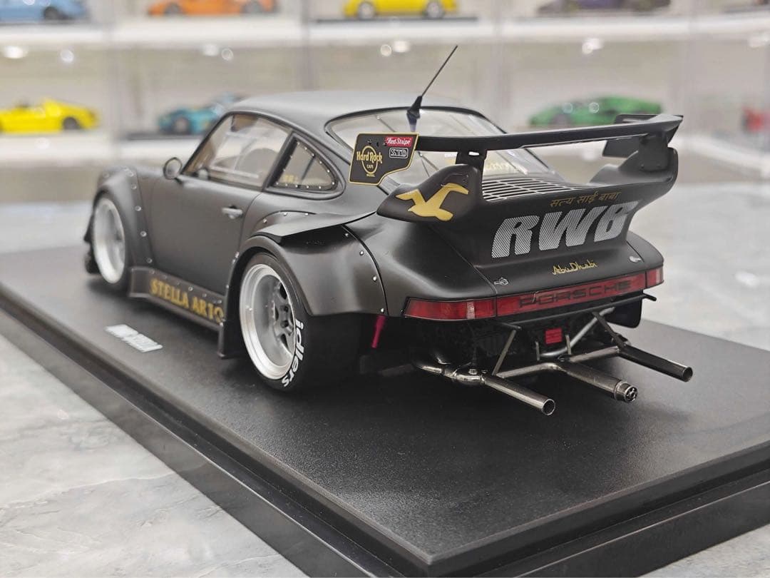 ハ*ル様 GT Spirit 1/18 ポルシェ 964 RWB ミニカー マッ