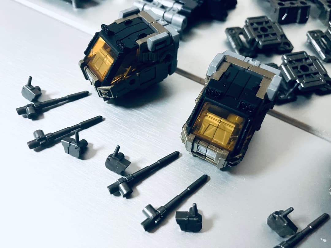 ダイアクロン　＜D＞ビークルズ　パーツ　グランドダイオン強化ユニットパーツ　他