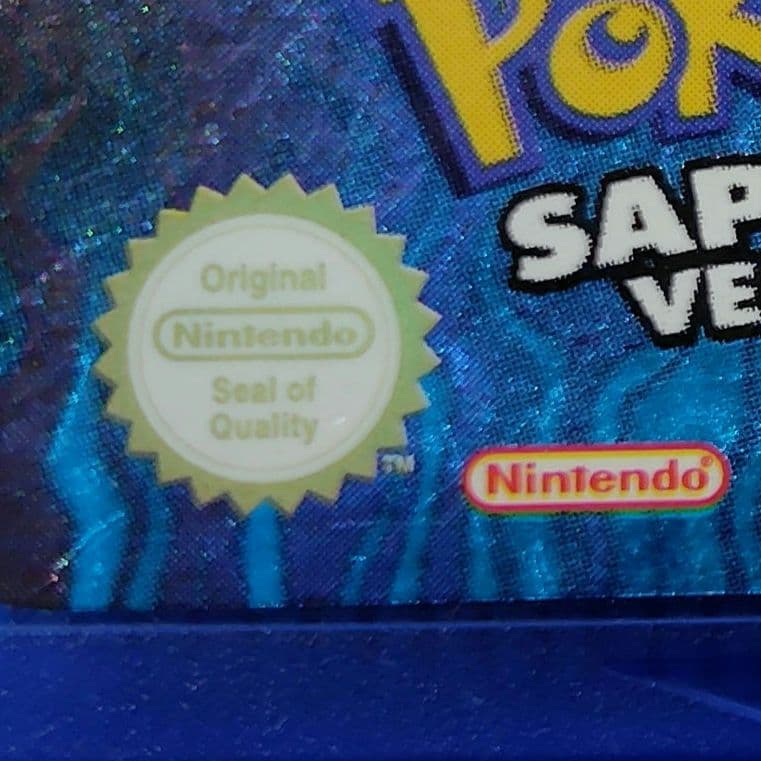 【欧州版】ポケットモンスターサファイア【電池交換済み】