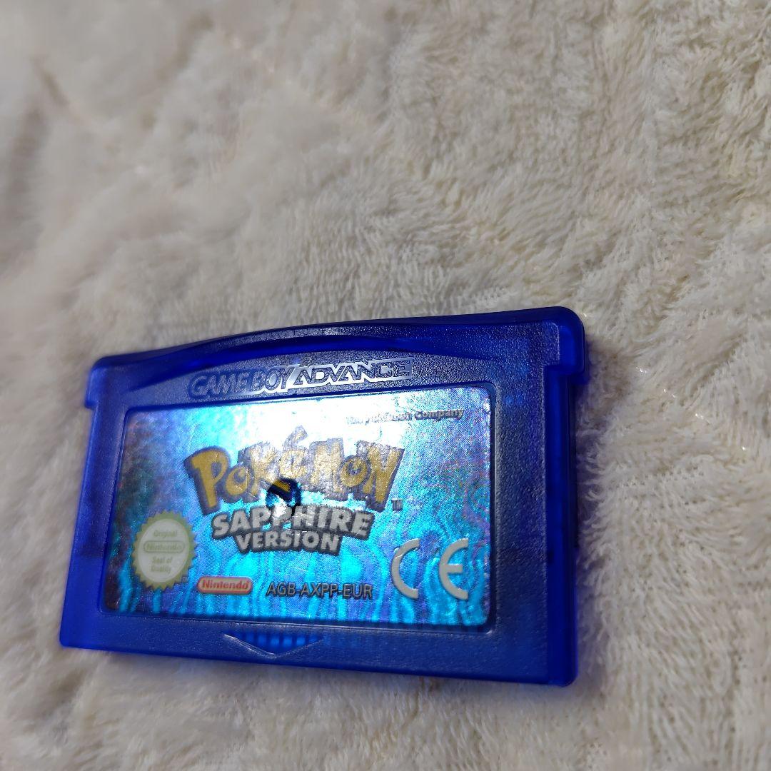 【欧州版】ポケットモンスターサファイア【電池交換済み】