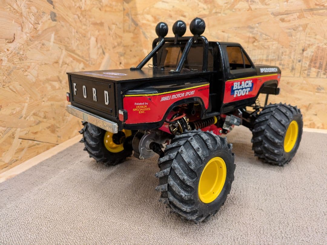 タミヤブラックフット