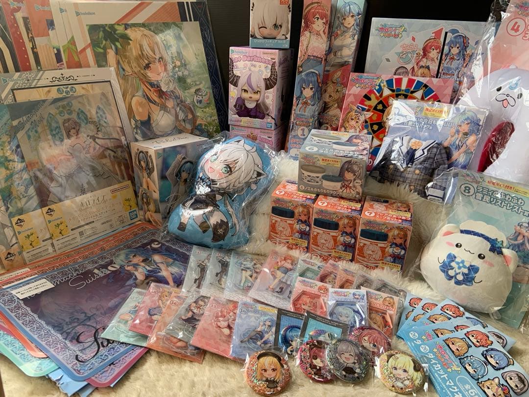ホロライブ　ホロライブくじ　コンプ　グッズ大量まとめ売り