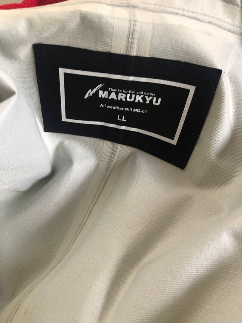 MARUKYU レインウェア 黒/グレー