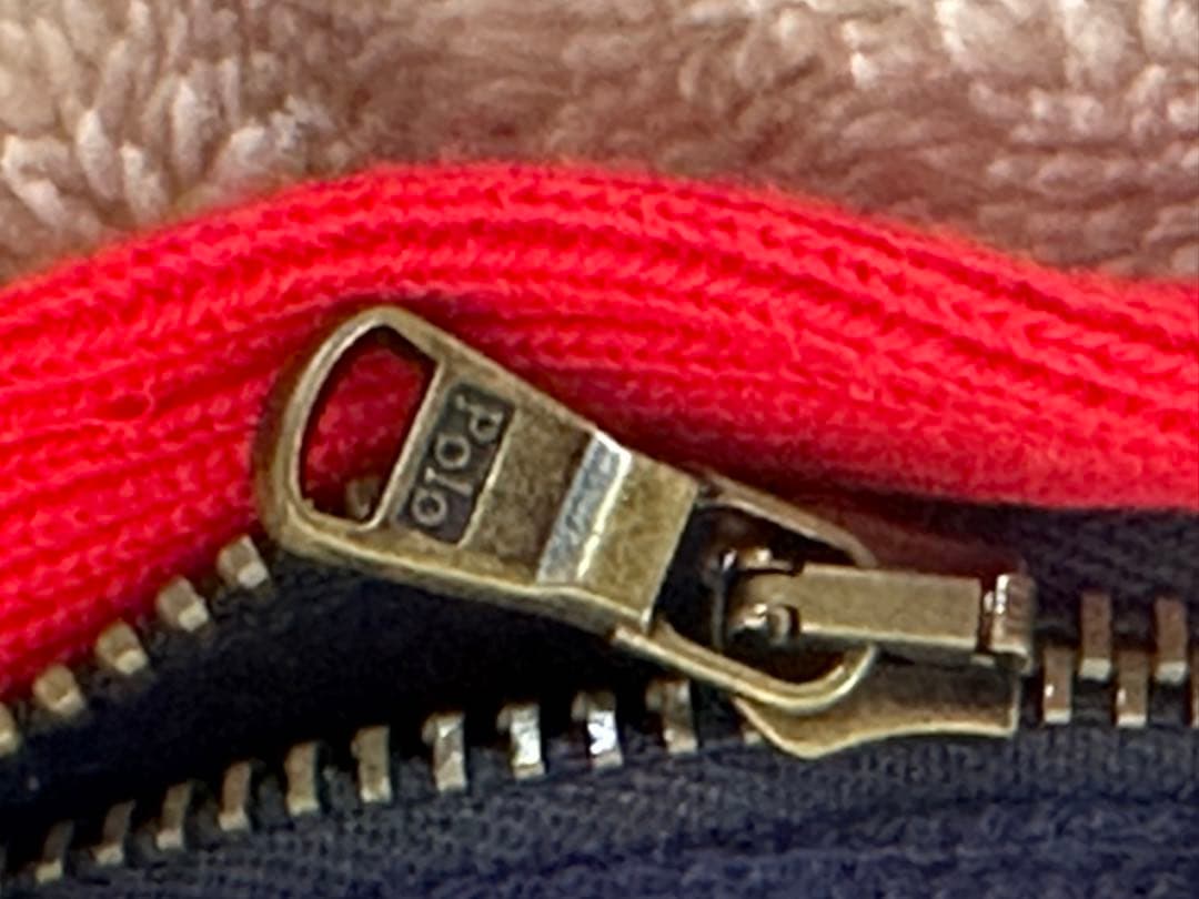 未使用品　90s ポロ・ラルフ・ローレン トラック　ジャージパンツ ネイビー