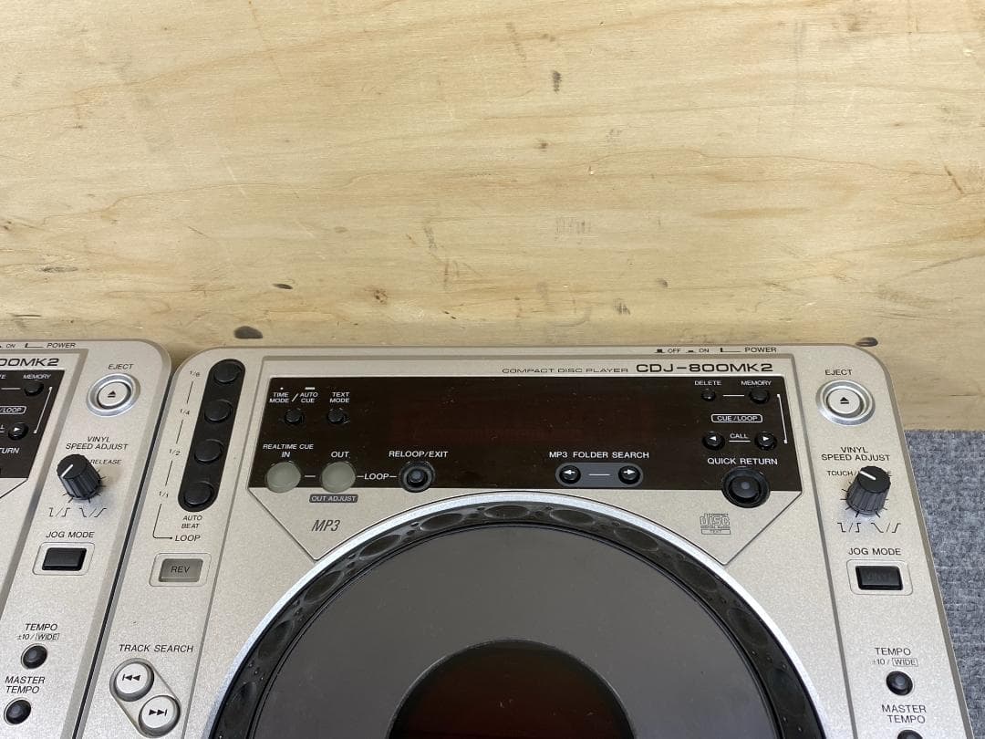 Pioneer CDJ-800mk2 2台セット