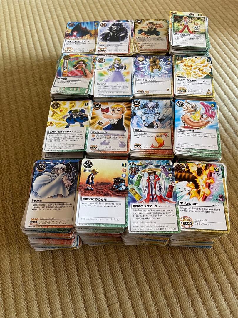 金色のガッシュ・ベル　カード　まとめ売り　6000枚以上