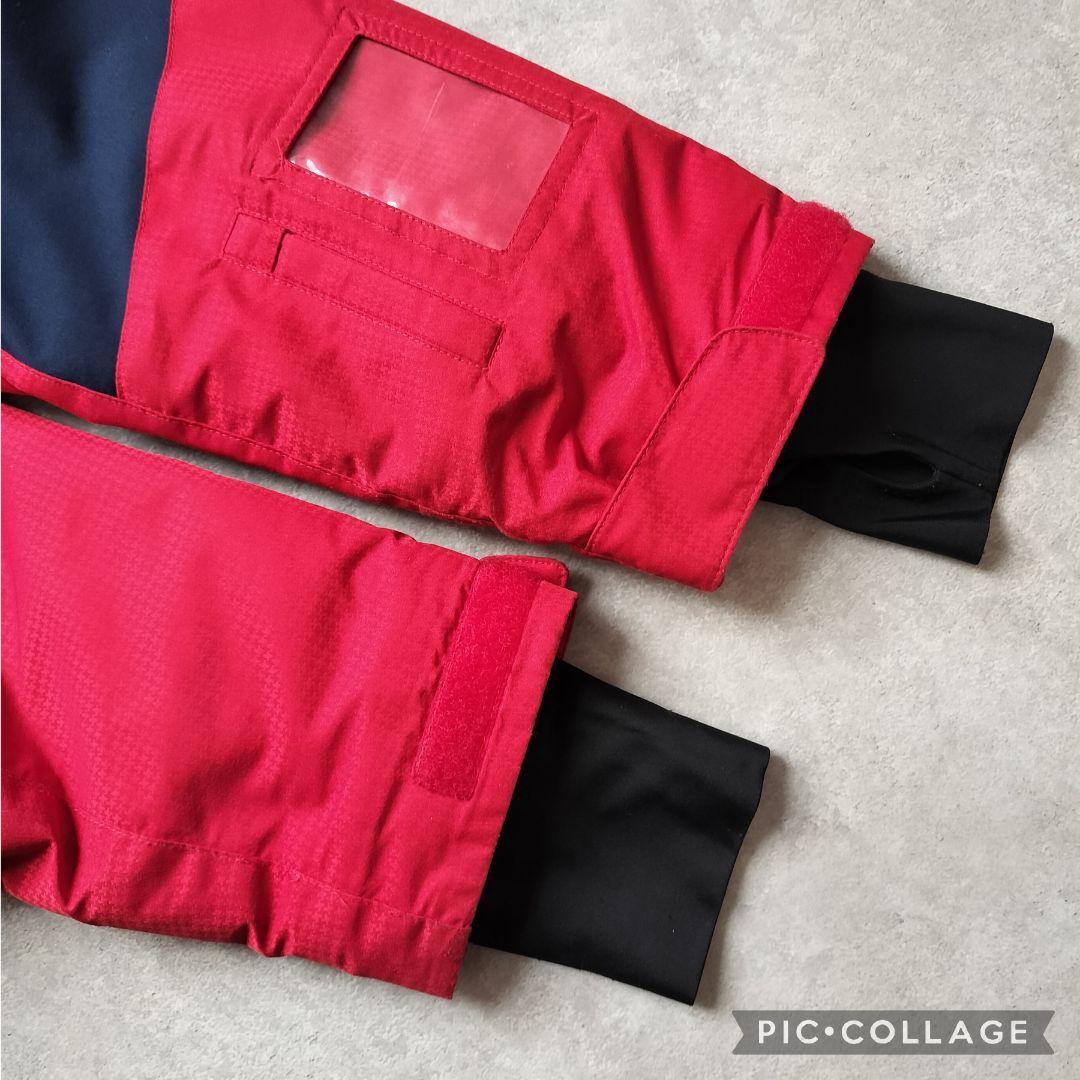 美品☆phenix アルペンモデル　スキーウェア 男の子 160 赤青　上下