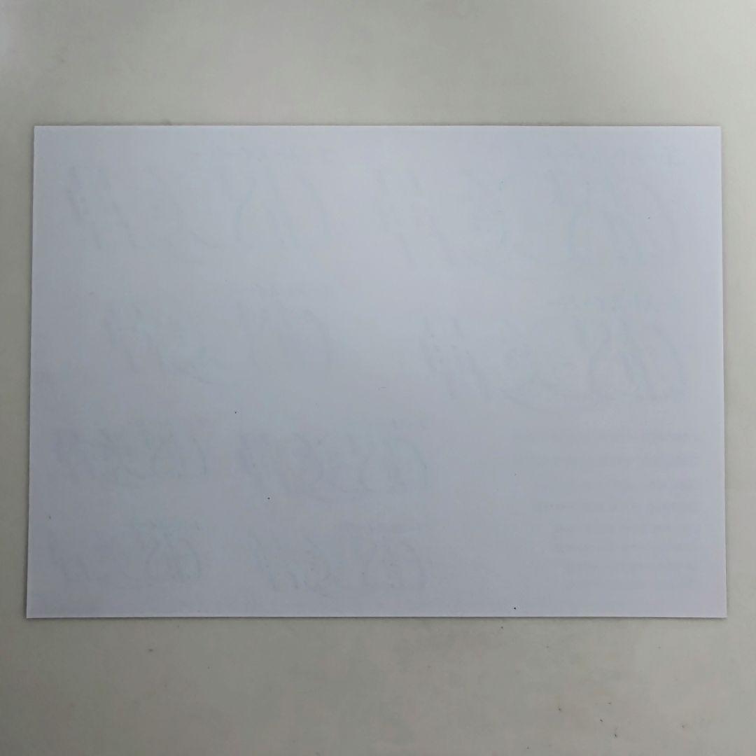 「ＧＳ（ゴーストスイーパー）美神」タイトルロゴ紙焼き（非売品・新品・１９９３年）