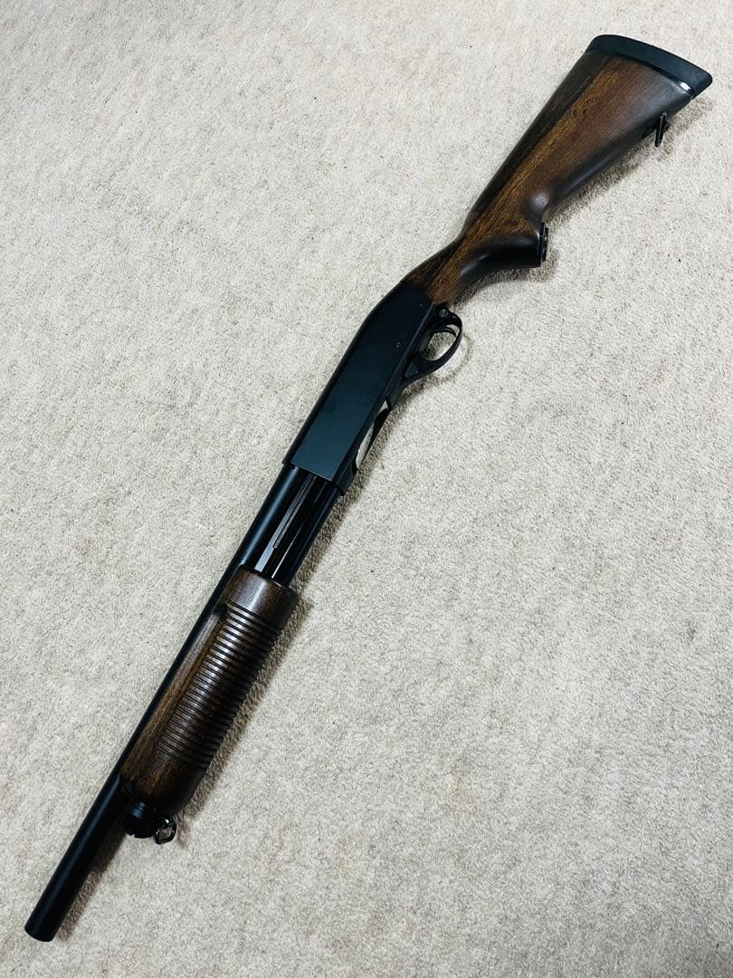 マルゼン M870 ガスショットガン ウッドストックWS ライブシェル