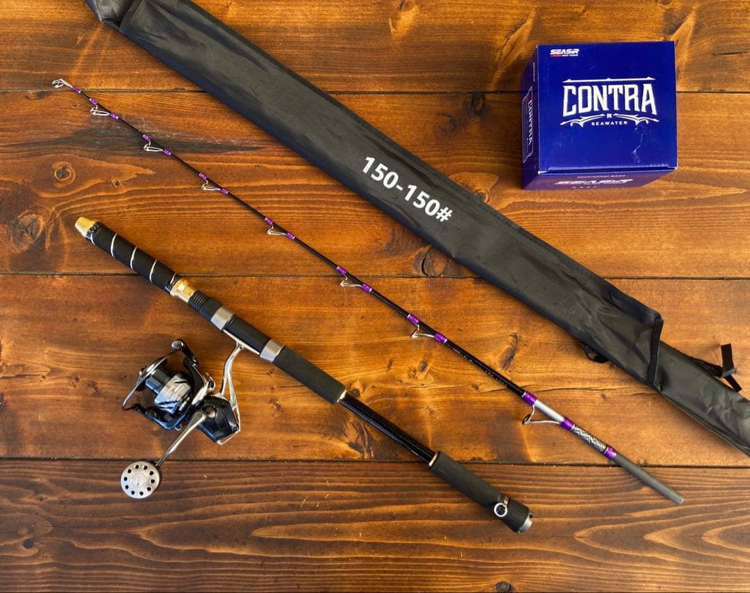 新品未使用　ジギングロッド　S502 スロージギング　船釣り　カーボンロッド