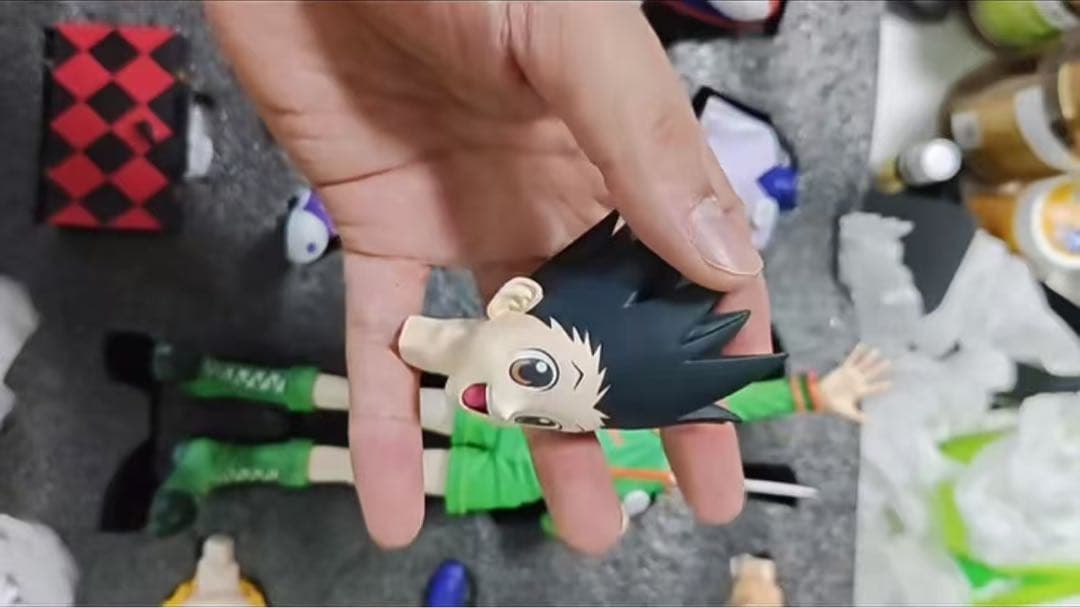 hunter×hunterキルア＝ゾルディック ガレージキット ガレキスタチュー