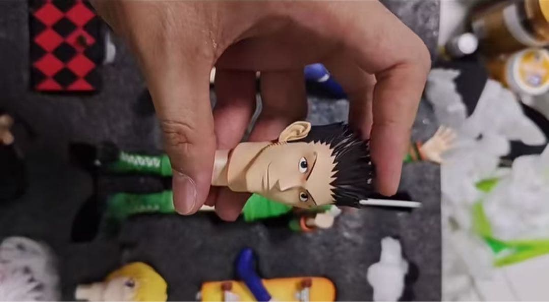 hunter×hunterキルア＝ゾルディック ガレージキット ガレキスタチュー