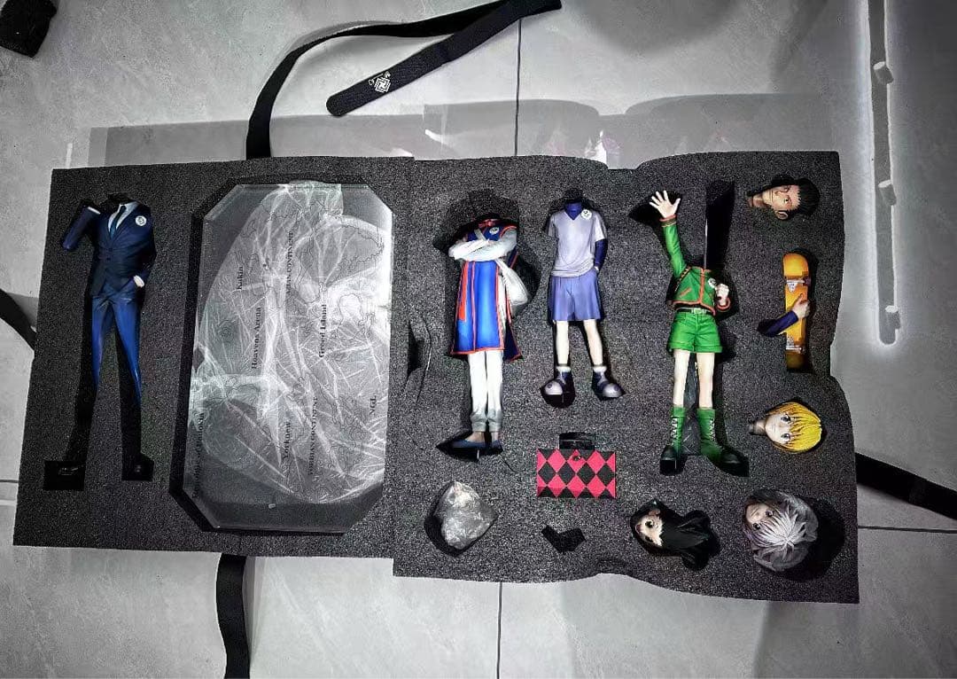 hunter×hunterキルア＝ゾルディック ガレージキット ガレキスタチュー