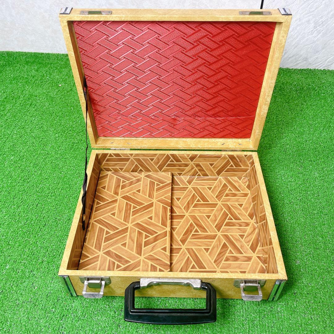 激レア！高級麻雀　藝夢堂　マージャン牌　昭和　レトロ　赤３ピン