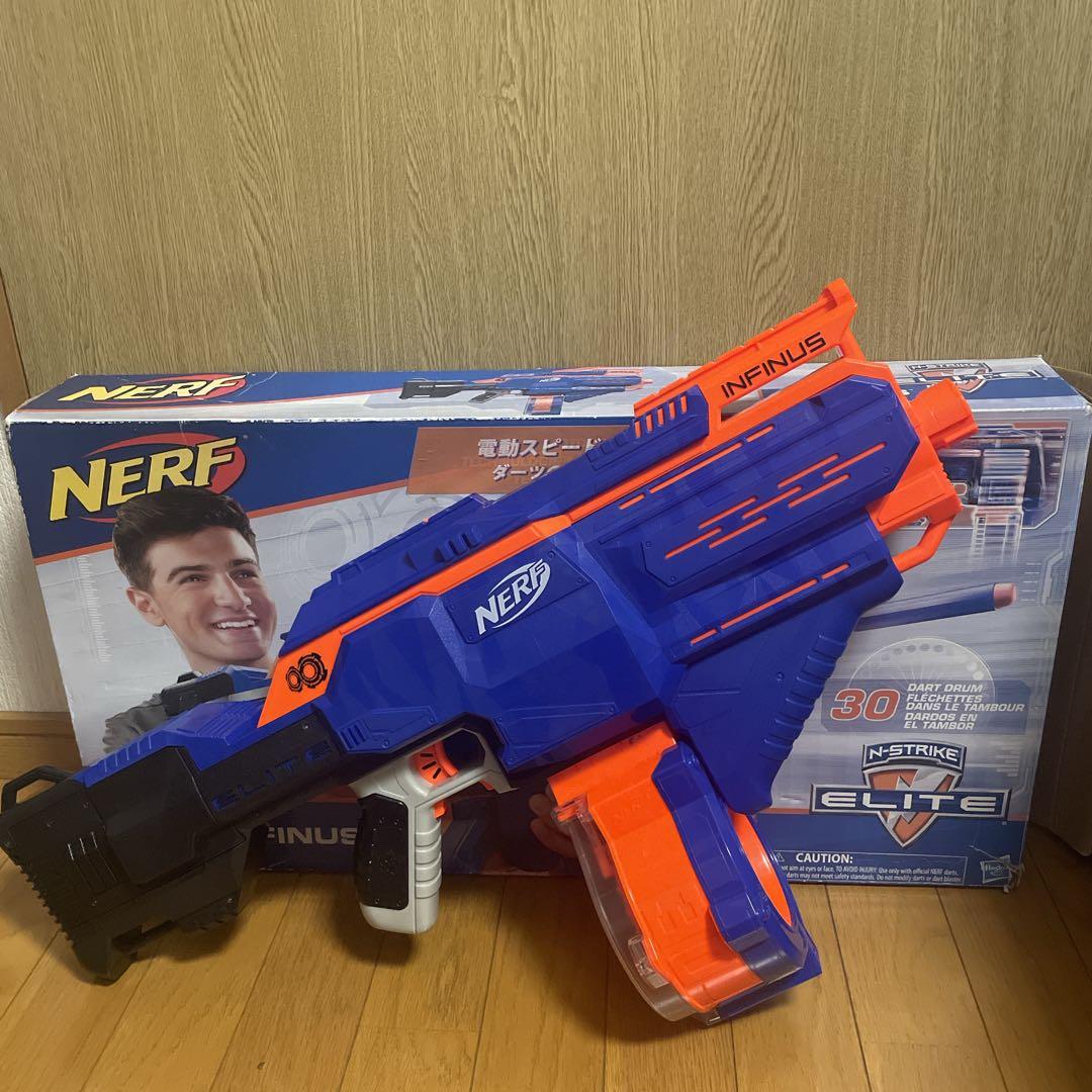 ナーフ エリート インフィニス ＆ トリロジー DS-15 セット 弾 箱付き