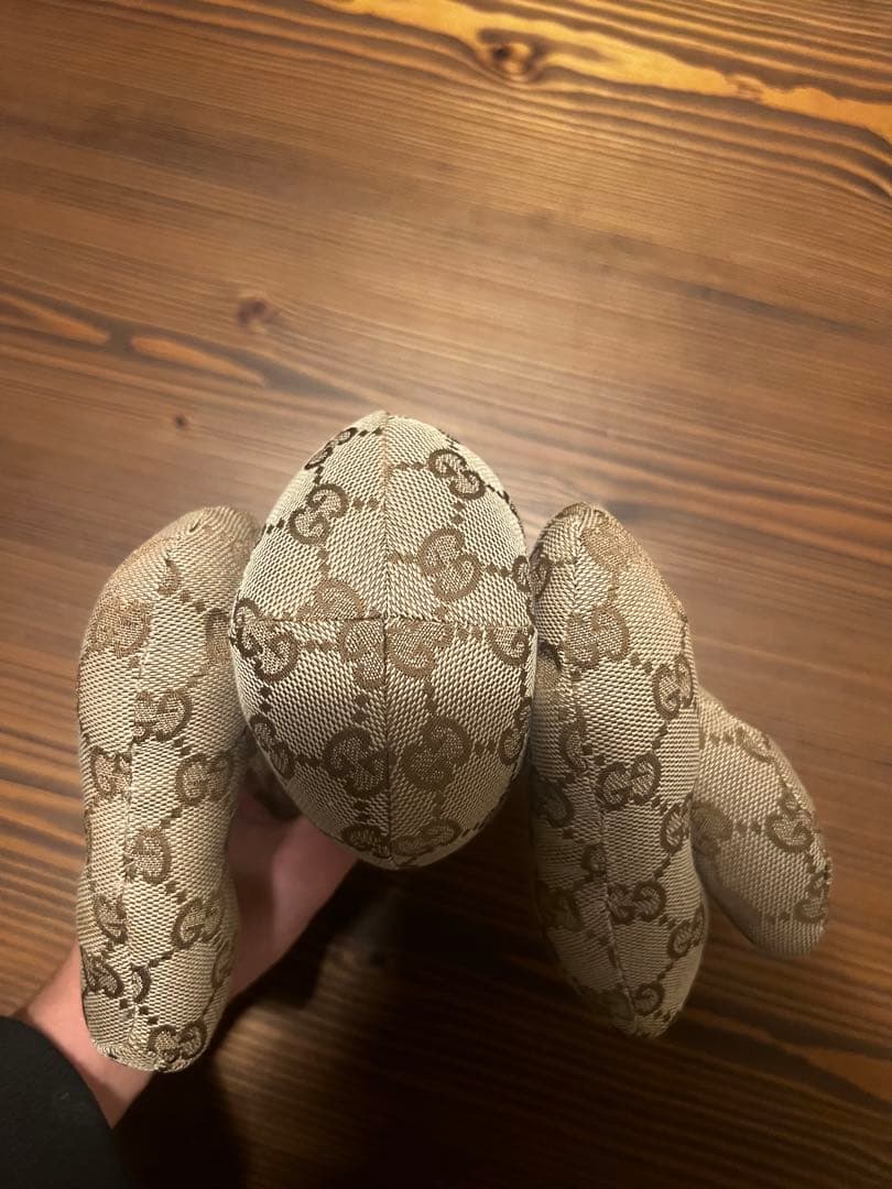 GUCCI モノグラム クマ テディベア　ぬいぐるみ 100周年記念タグ付き