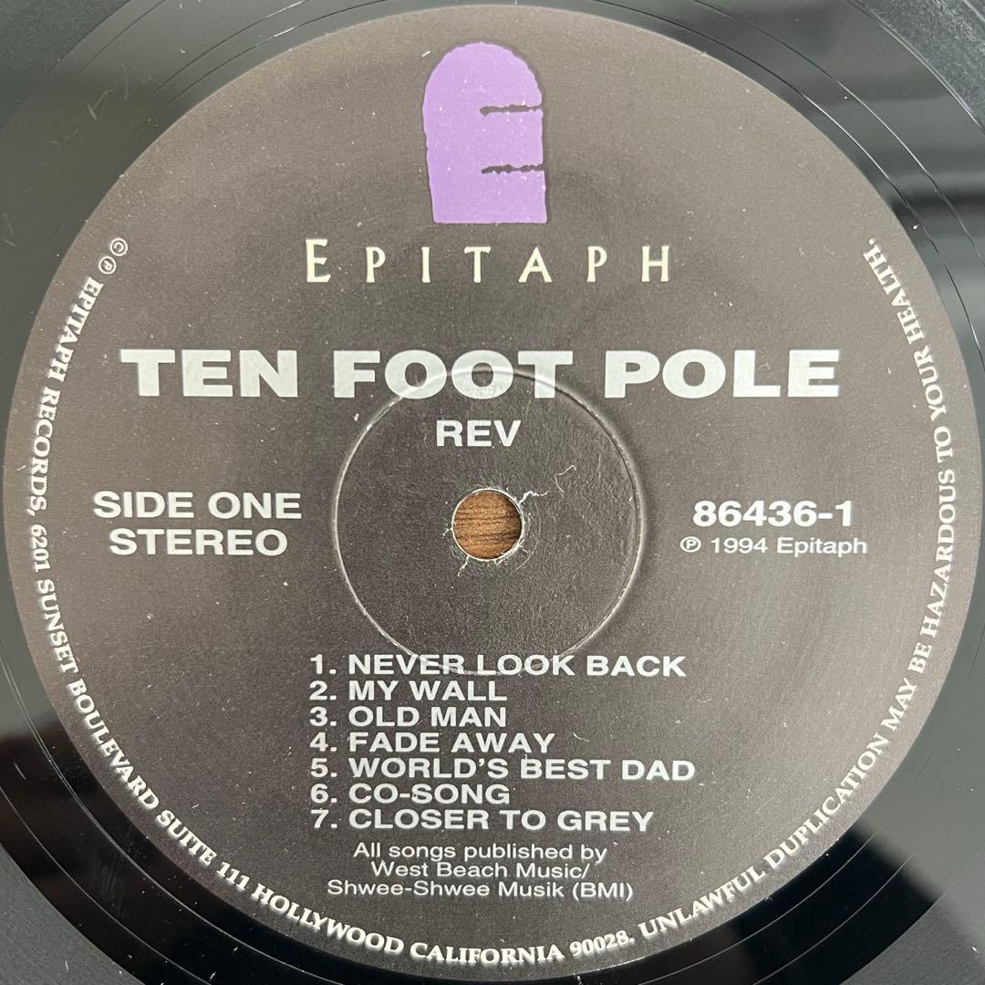【LP/US盤】TEN FOOT POLE / REV