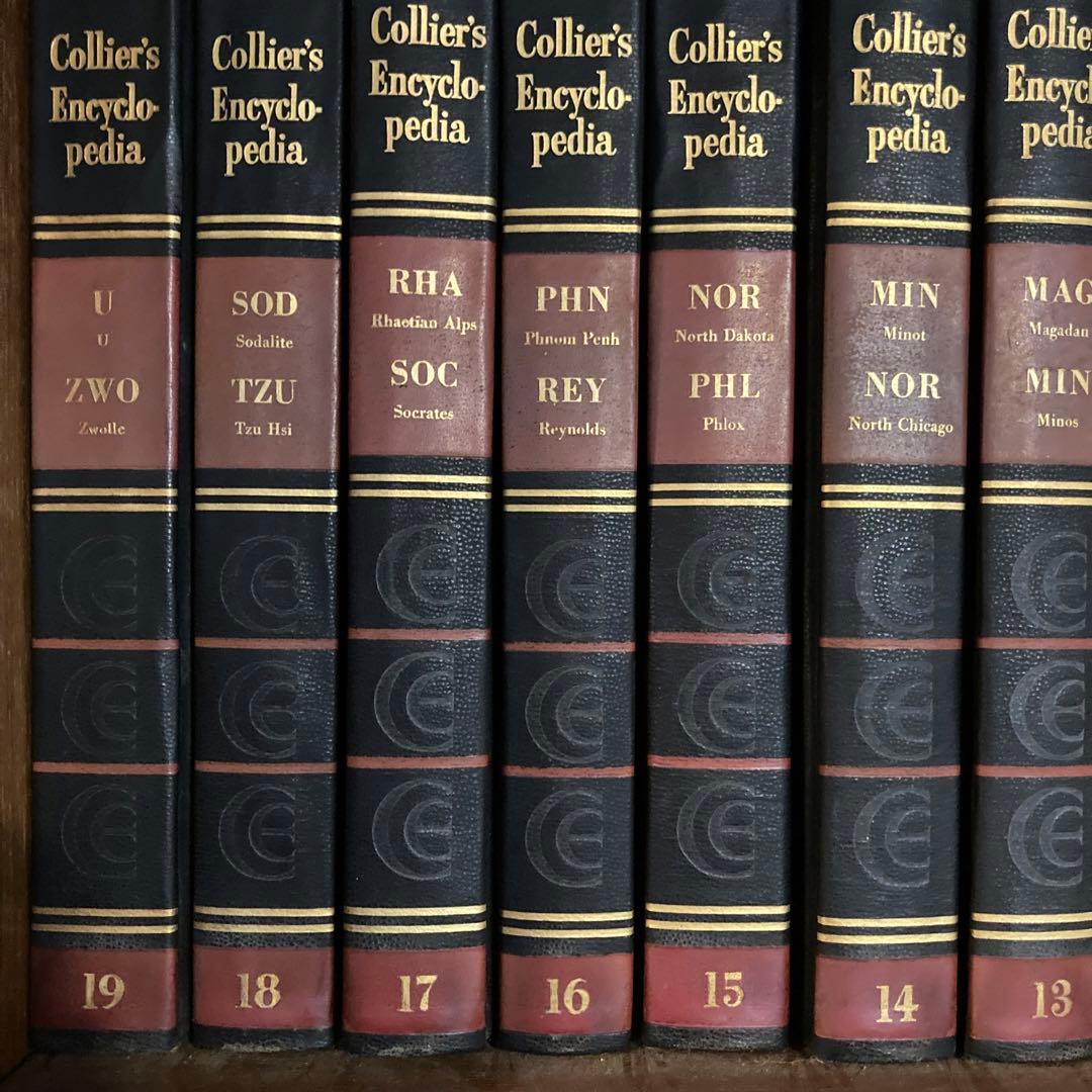 Collier's Encyclopedia 全20巻セット