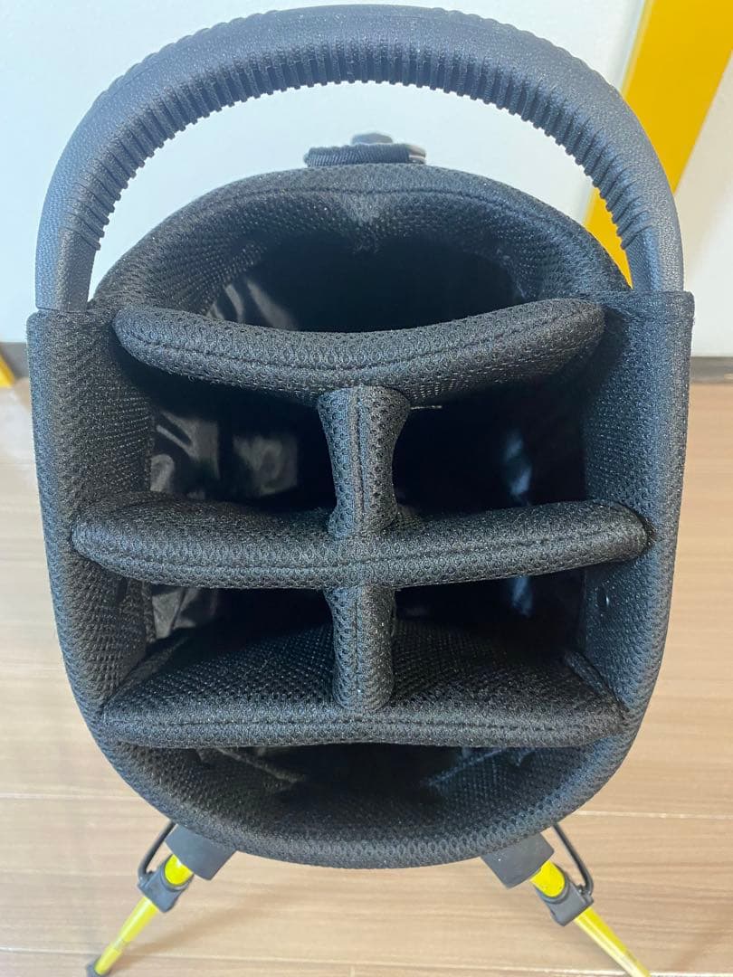 HYDROGEN キャディバッグ ホワイト/ブラック