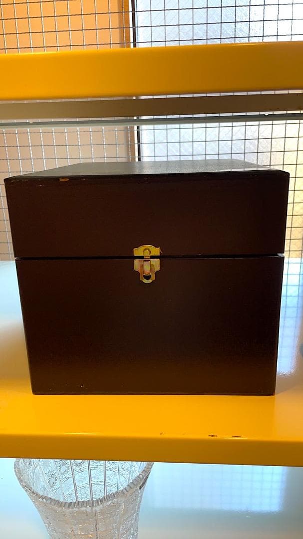 【未使用】ボヘミアグラス　500PK　花瓶　　クリスタルグラス【アンティーク】