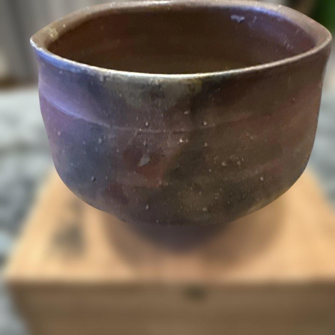 備前焼き　七十六代利右衛門　金重陶弘　利陶苑抹茶碗