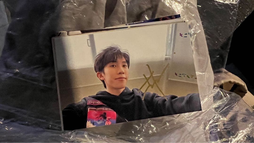 into1 林墨 直筆サイン ポストカード