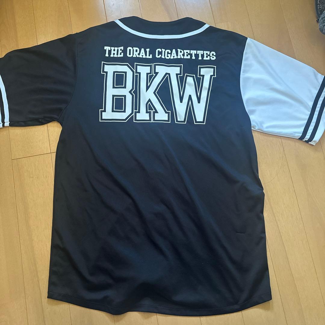 THE ORAL CIGARETTES BKW ベースボールシャツ Lサイズ