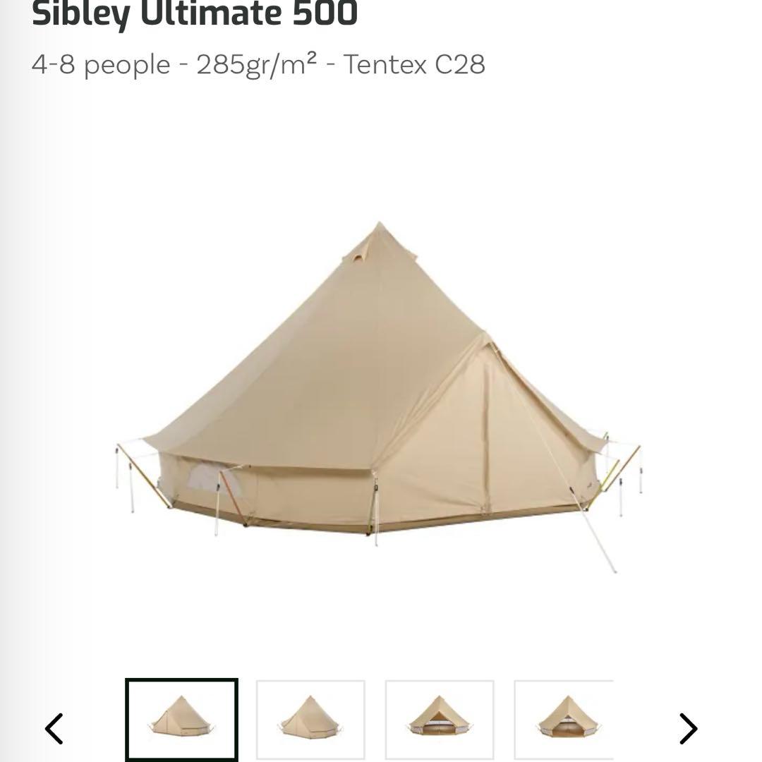 キャンバスキャンプ　500 ULTIMATE PRO ベル型　テント　キャンプ