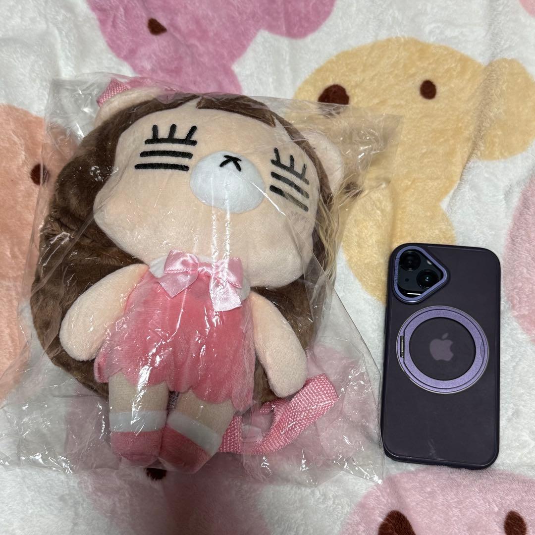 れ子ちゃんぬいぐるみバッグ コレサワ ぬいぐるみ ショルダーバッグ 約28cm